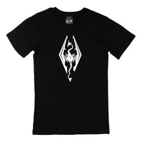 Cix The Elder Scrolls Siyah Erkek T-shirt