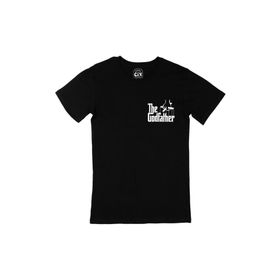 Cix The Godfather Siyah Erkek T-shirt
