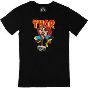 Cix Thor Siyah Erkek T-shirt