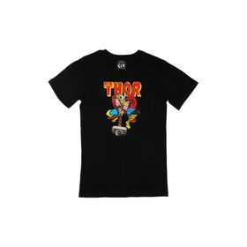 Cix Thor The Mighty Avenger Siyah Erkek T-shirt
