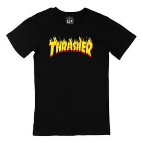 Cix Thrasher Siyah Erkek T-shirt