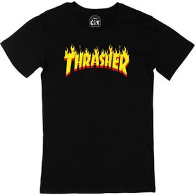 Cix Thrasher Siyah Erkek T-shirt