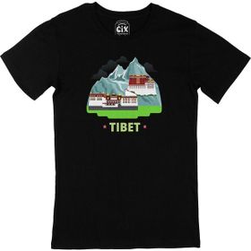 Cix Tibet Siyah Erkek T-shirt
