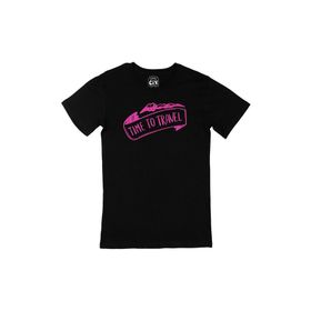 Cix Time To Travel Siyah Erkek T-shirt