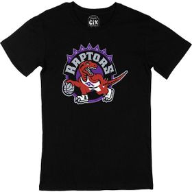 Cix Toronto Raptors Logolu Siyah Erkek T-shirt