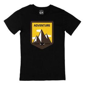 Cix Trekking Adventure Siyah Erkek T-shirt