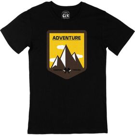 Cix Trekking Adventure Siyah Erkek T-shirt