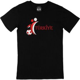 Cix Türkiye Euro 2020 Siyah Erkek T-shirt