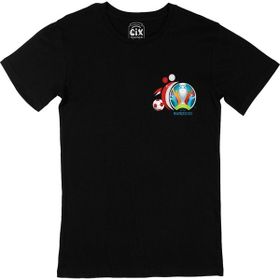 Cix Türkiye Euro 2020 Siyah Erkek T-shirt