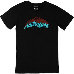 Cix Turkuaz Adventure Siyah Erkek T-shirt