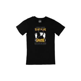 Cix Turuncu Dont Need Life Siyah Erkek T-shirt