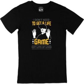 Cix Turuncu Dont Need Life Siyah Erkek T-shirt