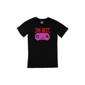 Cix Turuncu The Best Gamer Siyah Erkek T-shirt