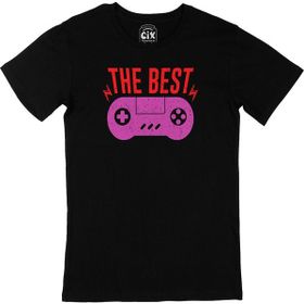 Cix Turuncu The Best Gamer Siyah Erkek T-shirt