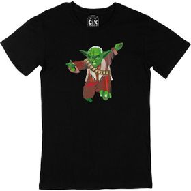 Cix Uçan Yoda Siyah T-shirt