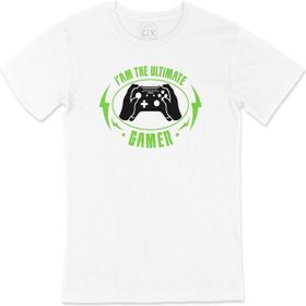 Cix Ultimate Gamer Beyaz T-shirt
