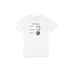 Cix Unisex When I See You Beyaz T-shirt