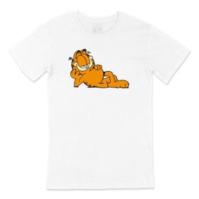 Cix Uykucu Garfield Beyaz T-shirt