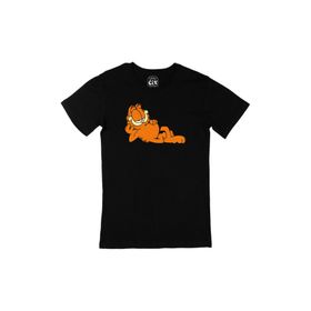 Cix Uykucu Garfield Siyah T-shirt