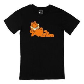 Cix Uykucu Garfield Siyah T-shirt