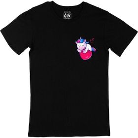 Cix Uykucu Unicorn Siyah T-shirt