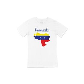 Cix Venezuela Haritalı ve Bayraklı T-shirt