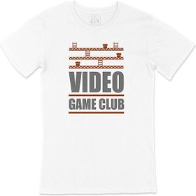 Cix Video Game Club Beyaz T-shirt