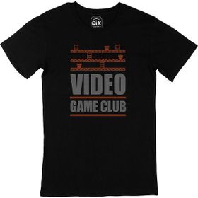 Cix Video Game Club Siyah T-shirt