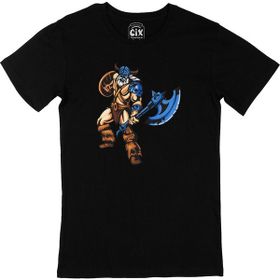 Cix Viking Baltalı Siyah T-shirt