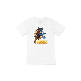 Cix Vikings Kılınç ve Balta Beyaz T-shirt