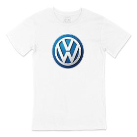 Cix Volkswagen Logolu Beyaz Erkek T-shirt