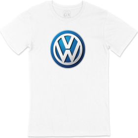 Cix Volkswagen Logolu Beyaz Erkek T-shirt