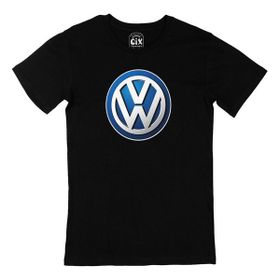 Cix Volkswagen Logolu Siyah Erkek T-shirt