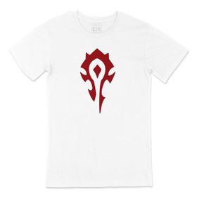 Cix Warcraft Kırmızı Logolu Beyaz Erkek T-shirt