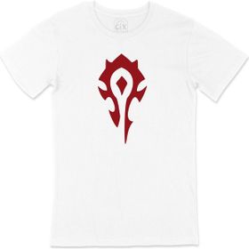 Cix Warcraft Kırmızı Logolu Beyaz Erkek T-shirt