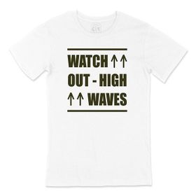 Cix Watch Out High Wawes Beyaz Erkek T-shirt