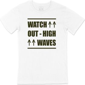 Cix Watch Out High Wawes Beyaz Erkek T-shirt
