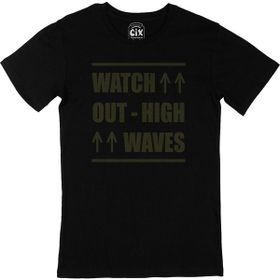 Cix Watch Out High Wawes Siyah T-shirt