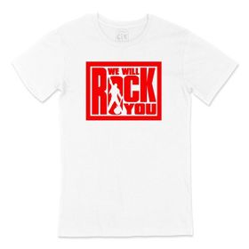 Cix We Will Rock You Beyaz Erkek T-shirt