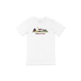 Cix Welcome To Asia Beyaz T-shirt