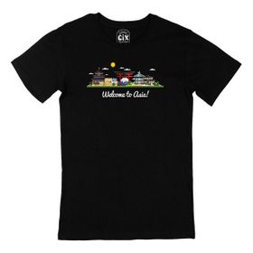 Cix Welcome To Asia Siyah T-shirt