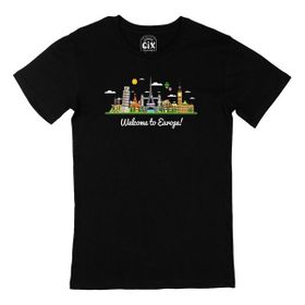 Cix Welcome To Europe Siyah T-shirt
