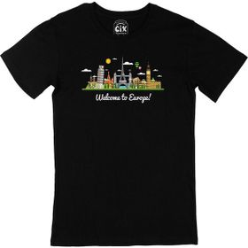 Cix Welcome To Europe Siyah T-shirt