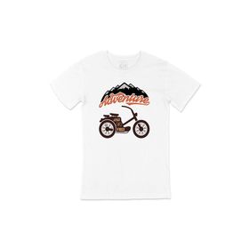 Cix Wild & Free Bisiklet Beyaz T-shirt