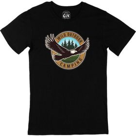 Cix Wild Outdoor Siyah T-shirt