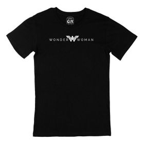 Cix Wonder Woman Siyah T-shirt
