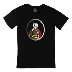 Cix Yavuz Sultan Selim Siyah T-shirt