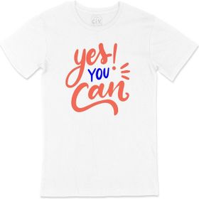 Cix Yes You Can Beyaz T-shirt