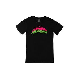 Cix Yeşil Adventure Siyah T-shirt