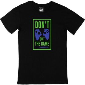 Cix Yeşil Don't Quit The Game Siyah T-shirt